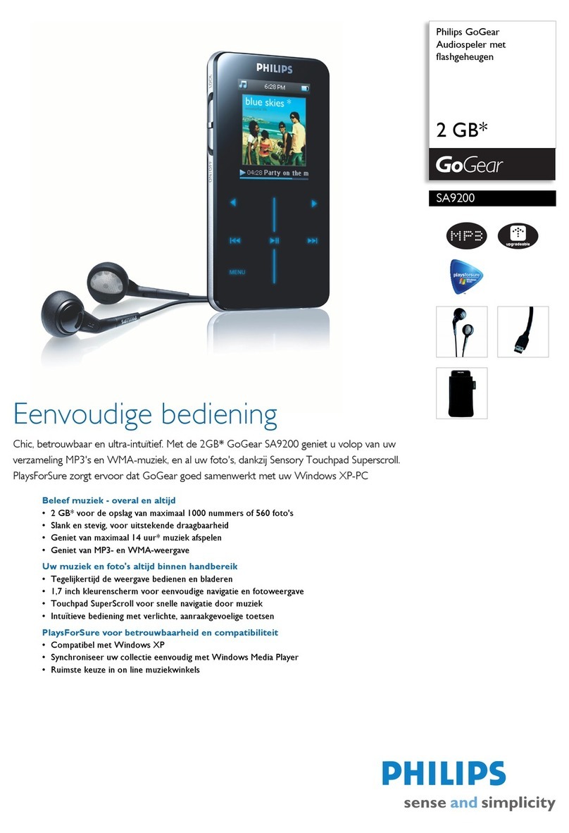 Philips Ecomoods 40233/31/16 Manuel utilisateur