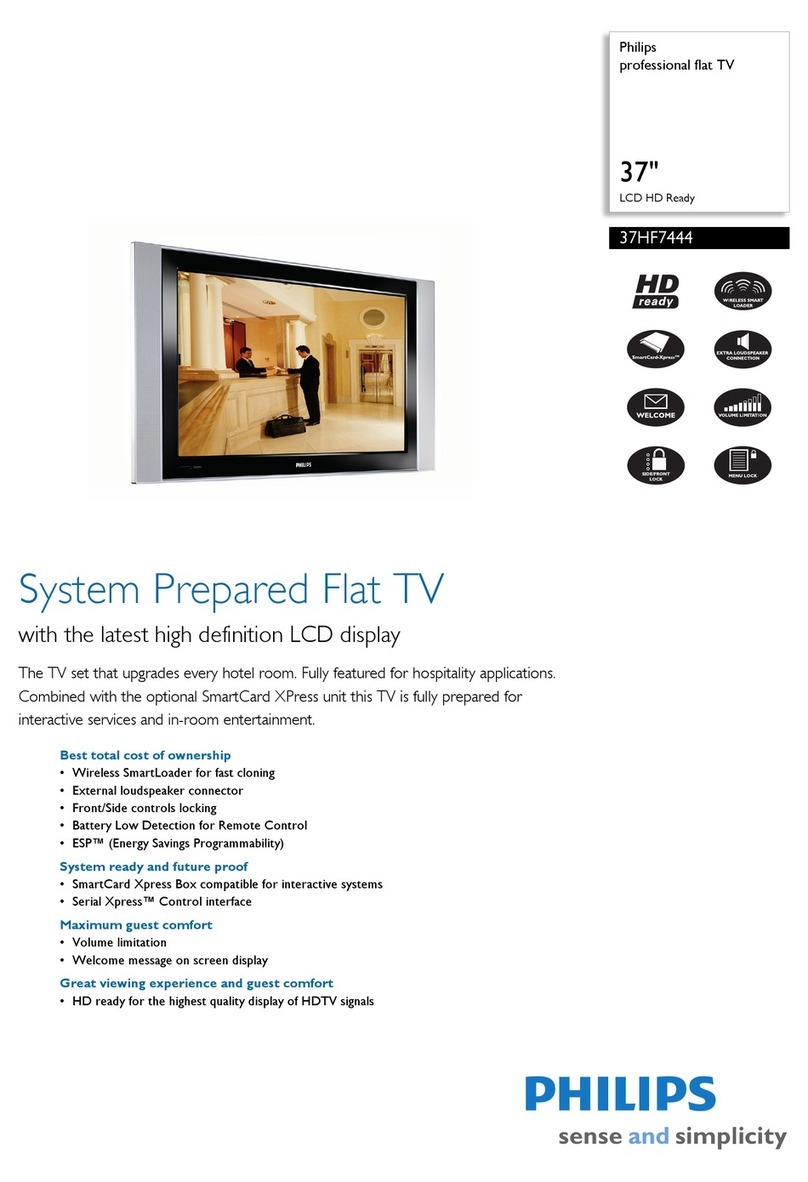 Philips 37HF7444 - annexe 3 Manuel utilisateur