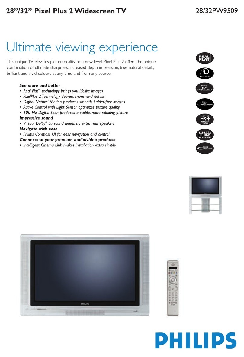 Philips 32PW9509 Manuel utilisateur