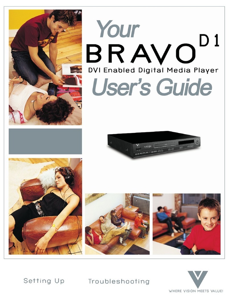 Vizio BRAVO D1 Manuel utilisateur