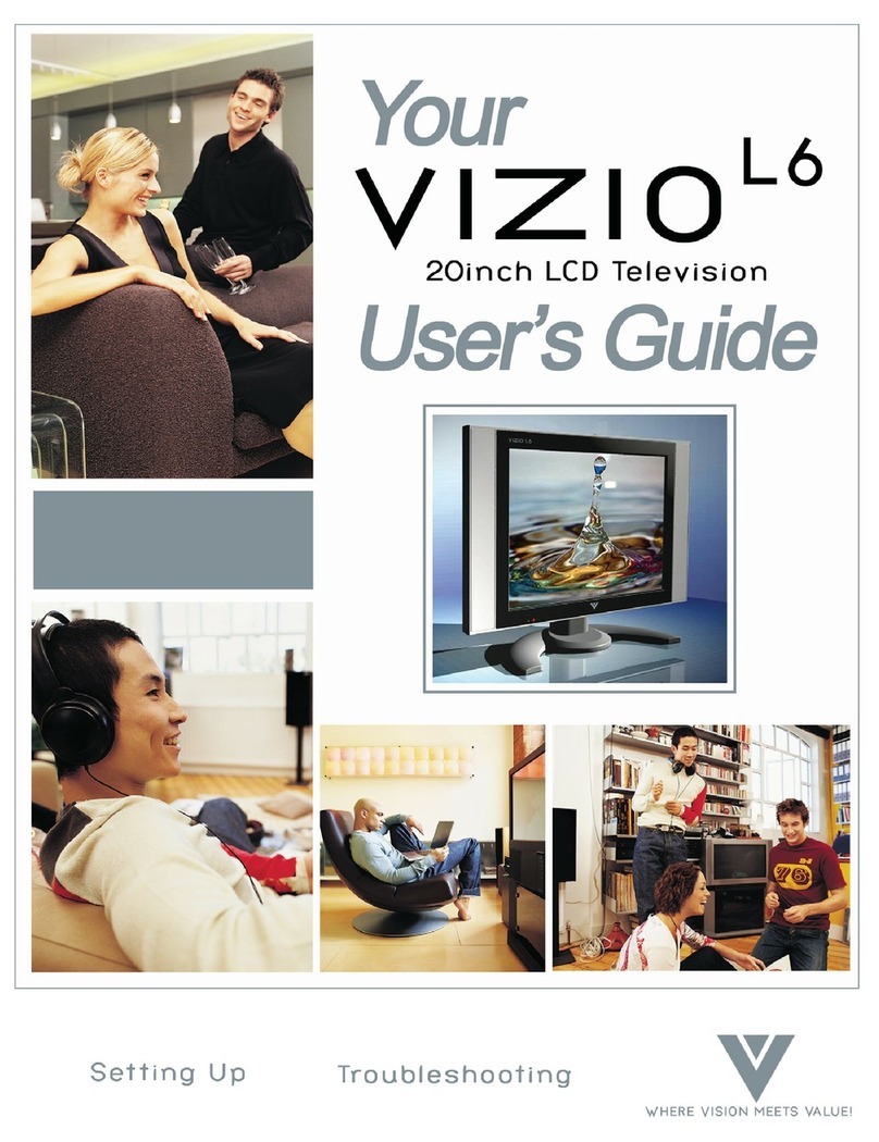 Vizio L6 Manuel utilisateur