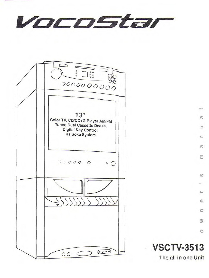 VocoStar VSCTV-3513 Manuel utilisateur