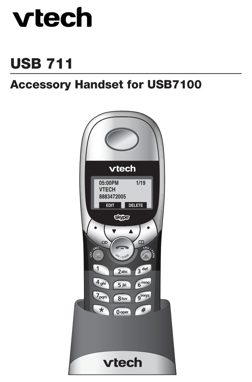 V-tech USB 711 Manuel utilisateur