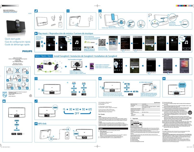 Philips AS140 Manuel utilisateur