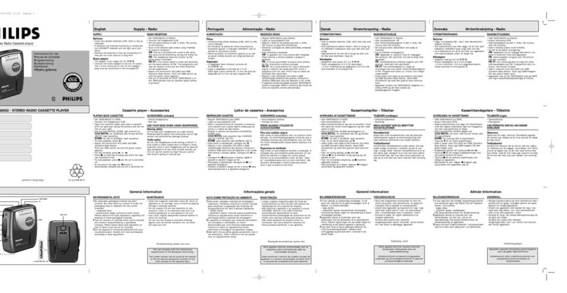 Philips AQ6562 Manuel utilisateur