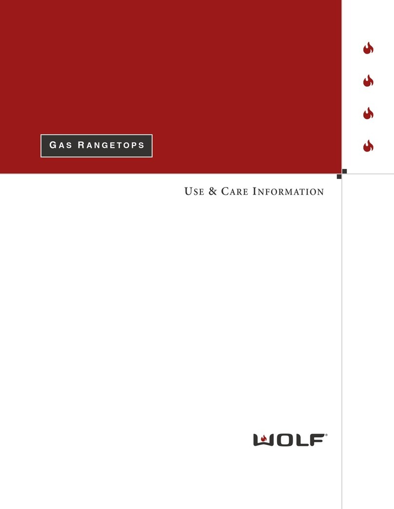 Wolf RT362F Manuel du propriétaire