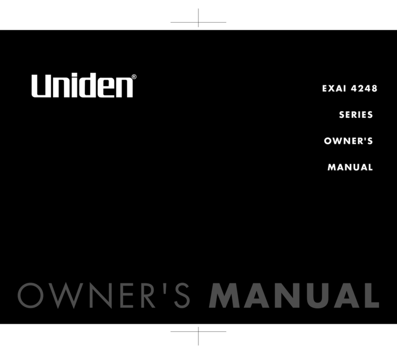 Uniden EXAI4248i Manuel utilisateur