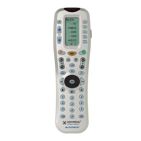 Universal Remote URC-200 Manuel utilisateur