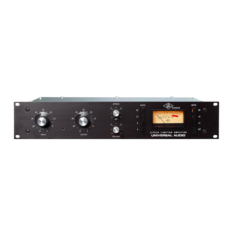 Universal Audio 1176LN Manuel utilisateur