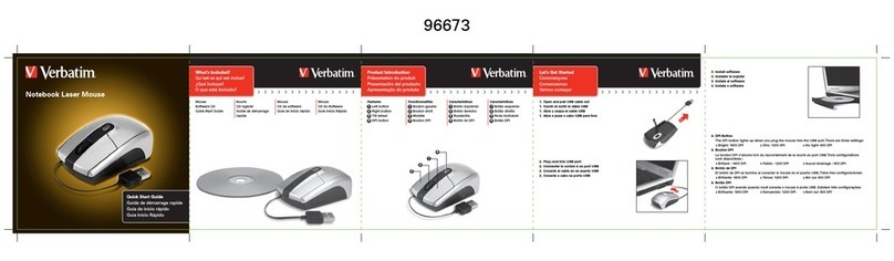Verbatim 96673 Manuel utilisateur