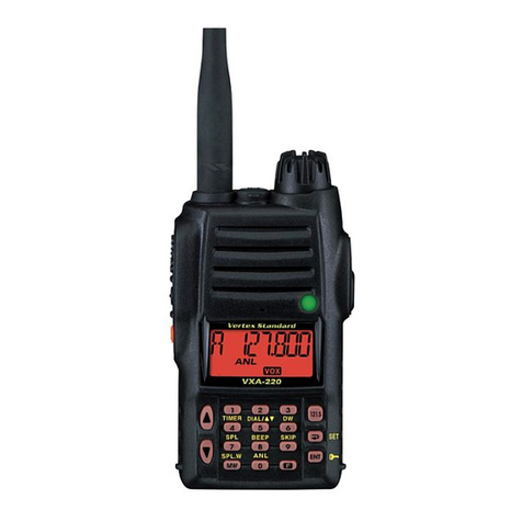 Vertex Standard VXA-220 Manuel utilisateur Vertex Standard VXA-220 Manuel utilisateur