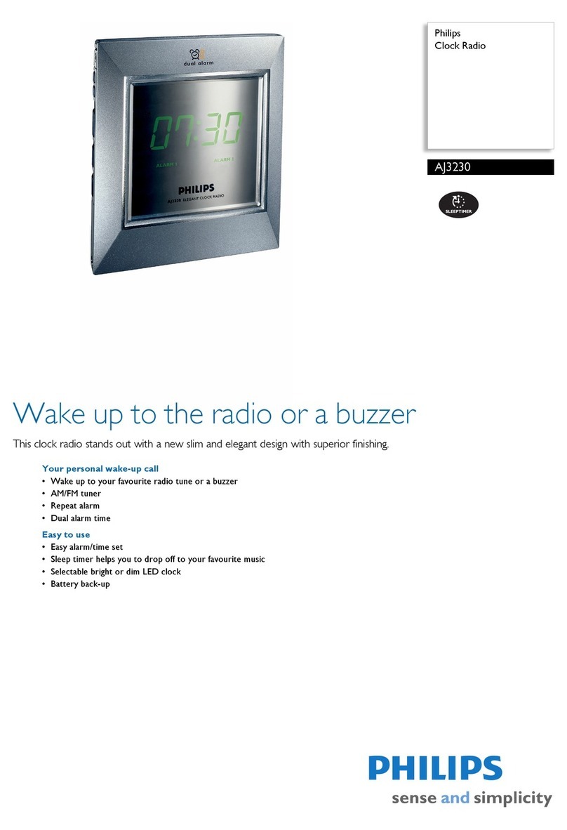 Philips AJ3230 Manuel utilisateur