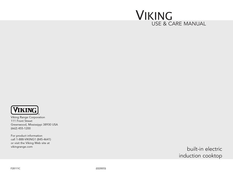 Viking Designer DECU105 Manuel utilisateur