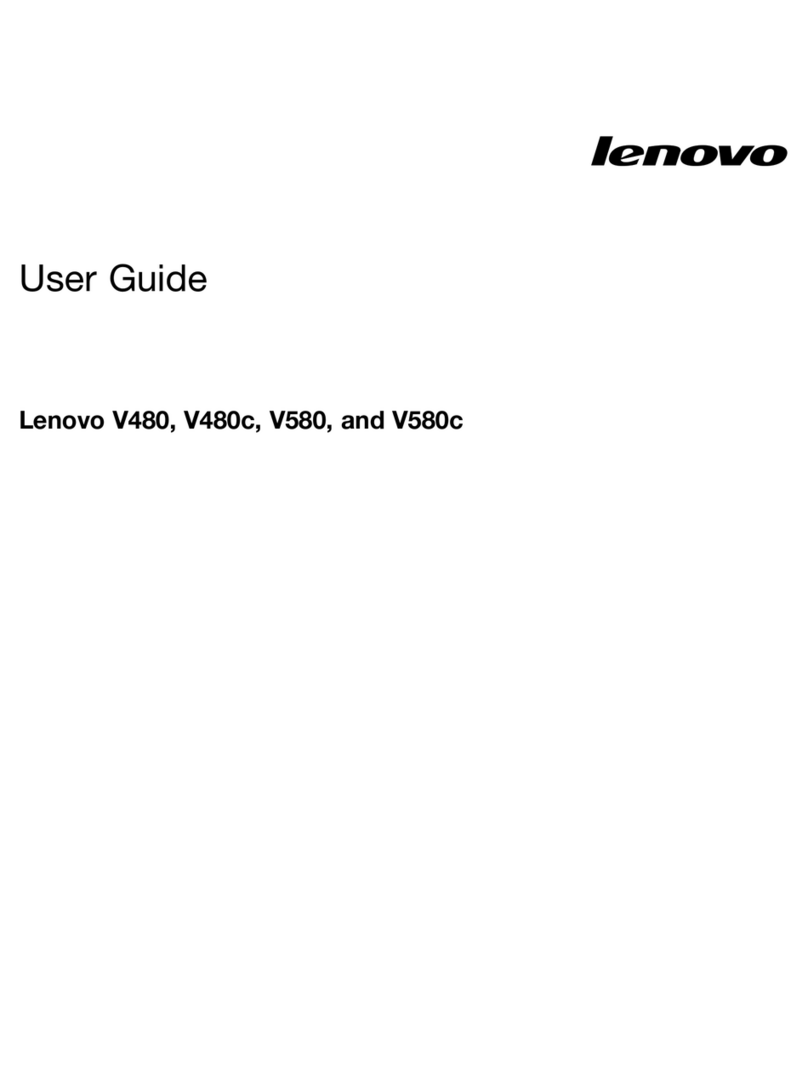 Lenovo V480 Manuel utilisateur
