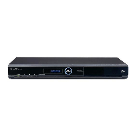 Sharp BD HP22U - AQUOS Blu-Ray Disc Player Manuel utilisateur