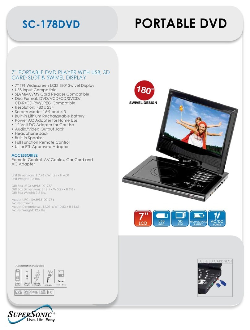 Supersonic SC-178DVD Manuel utilisateur
