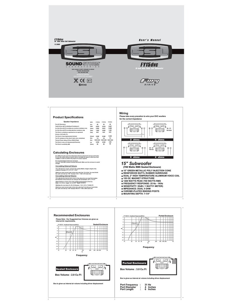 Ssl FY15dvc Manuel utilisateur Ssl FY15dvc Manuel utilisateur