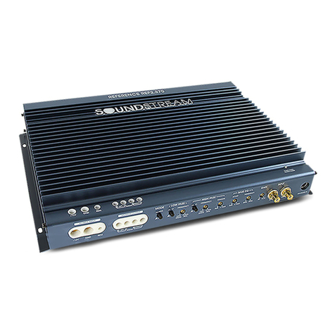 Soundstream Reference Series 640 Manuel utilisateur