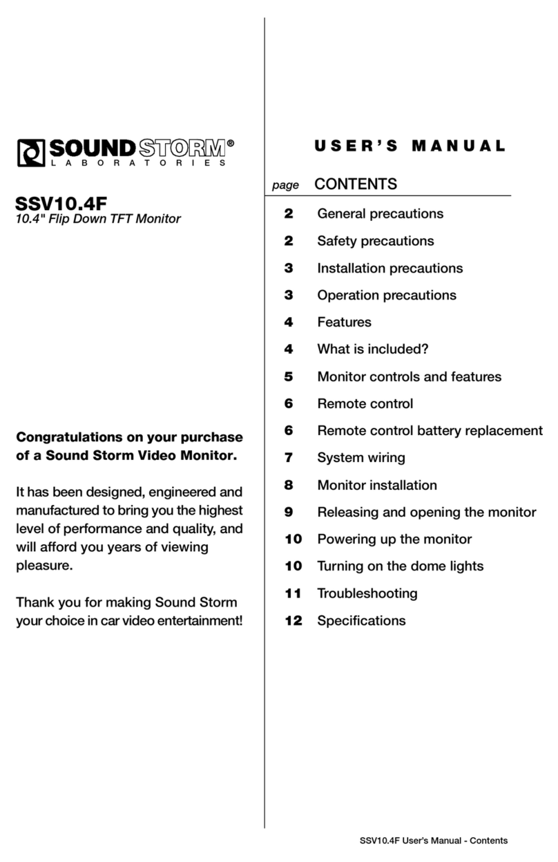 Sound Storm SSV10.4F Manuel utilisateur
