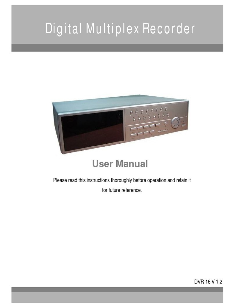 Speco DVR-16 Manuel utilisateur