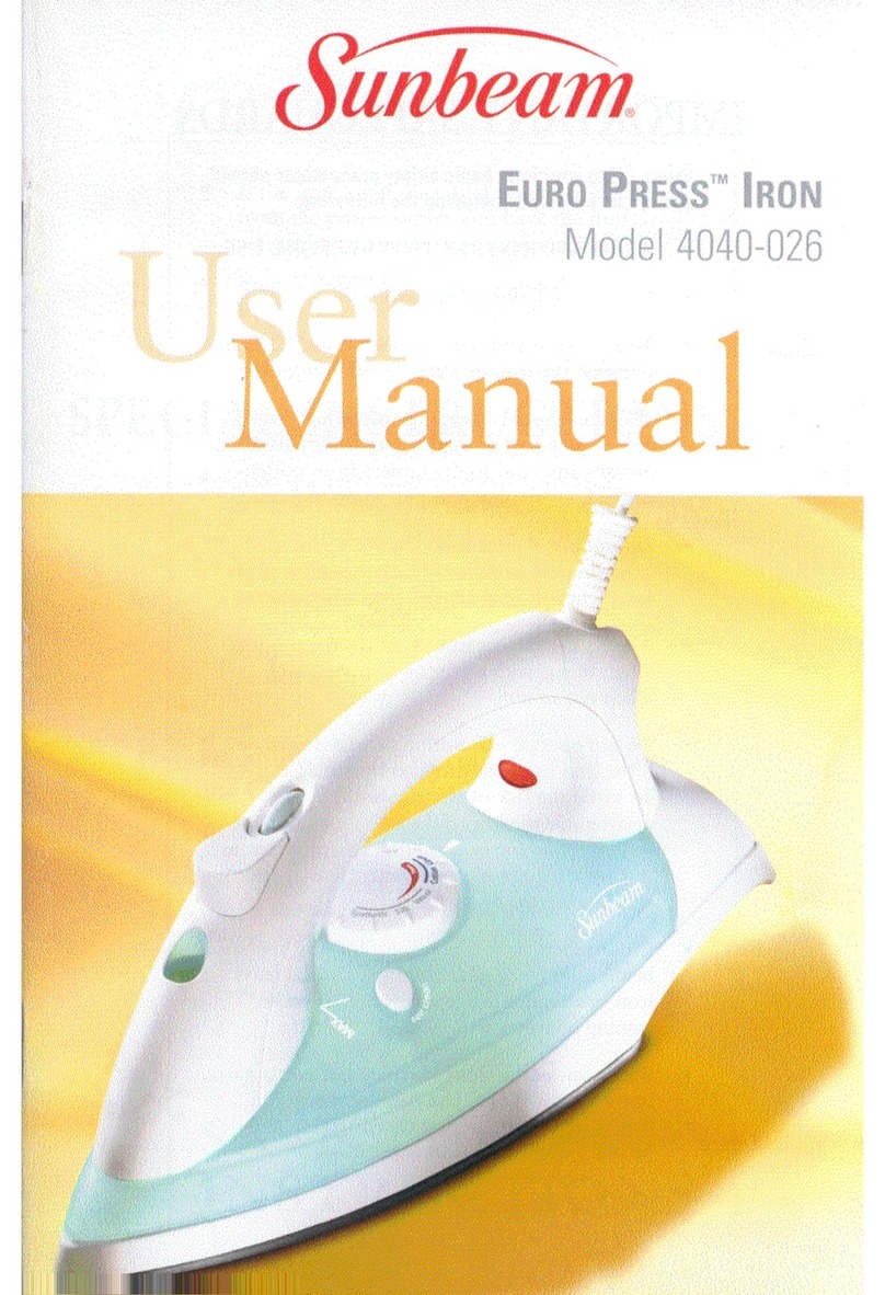 Sunbeam 4040 Manuel utilisateur