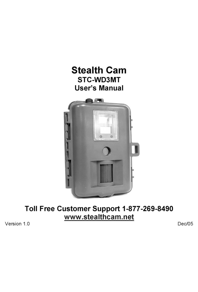 Stealth Cam STC-WD3MT Manuel utilisateur