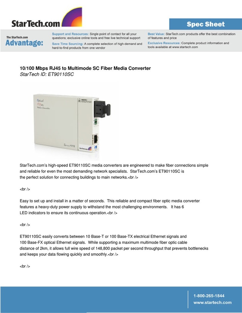 StarTech.com ET90110SC Manuel du système