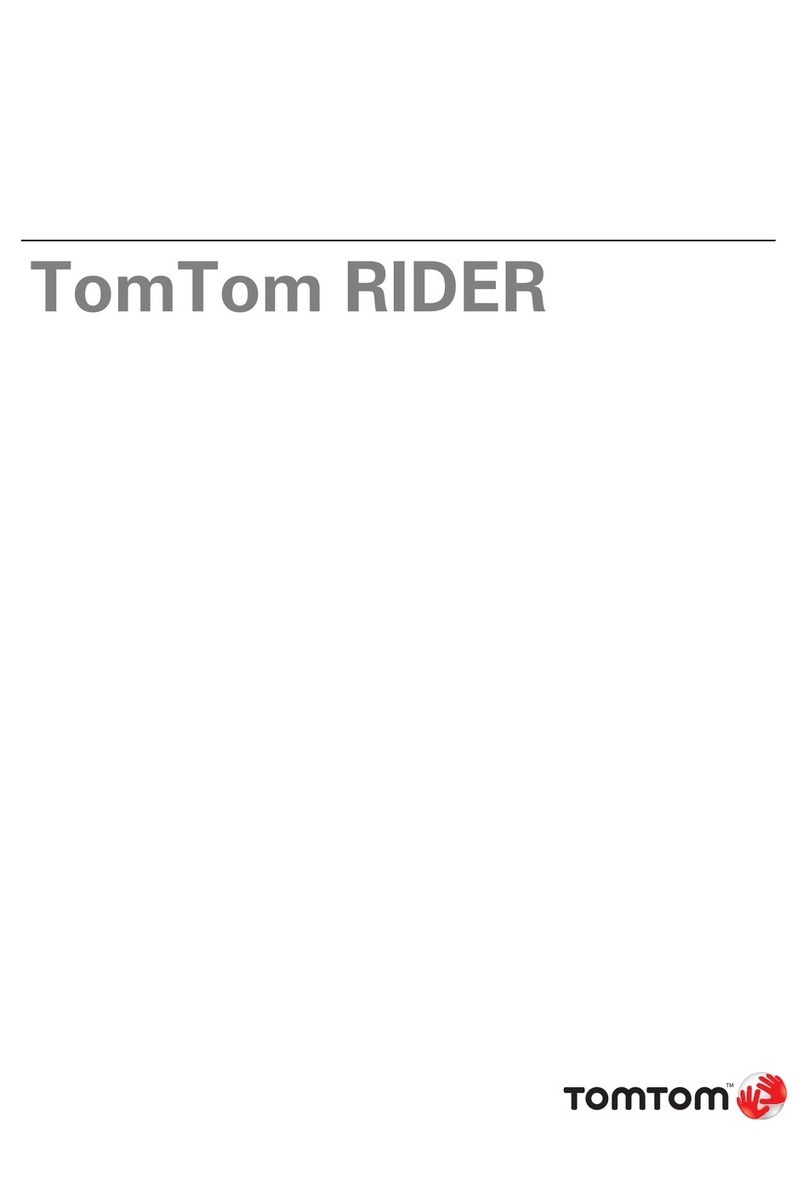 TomTom RIDER Manuel utilisateur