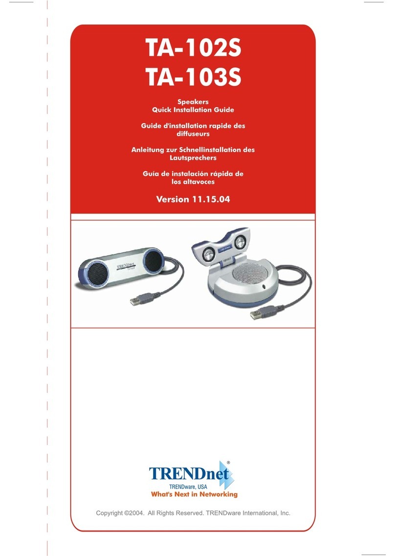 TRENDnet TA-102S Manuel utilisateur