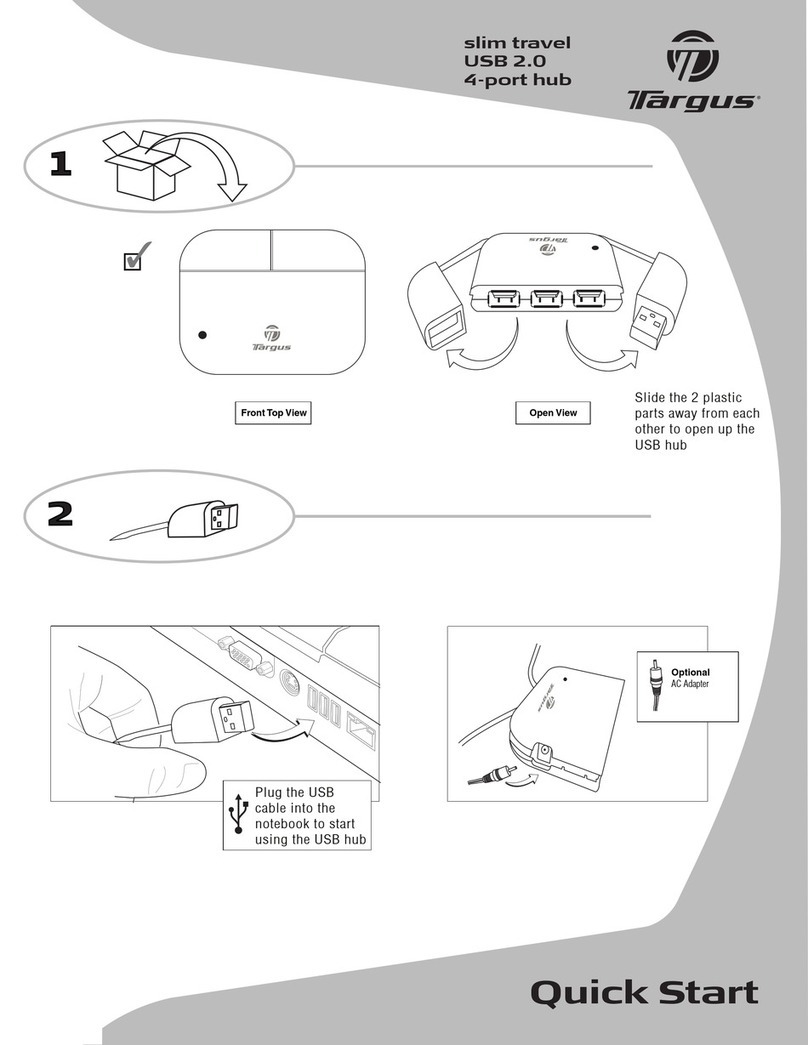 Targus ACH75US Manuel utilisateur
