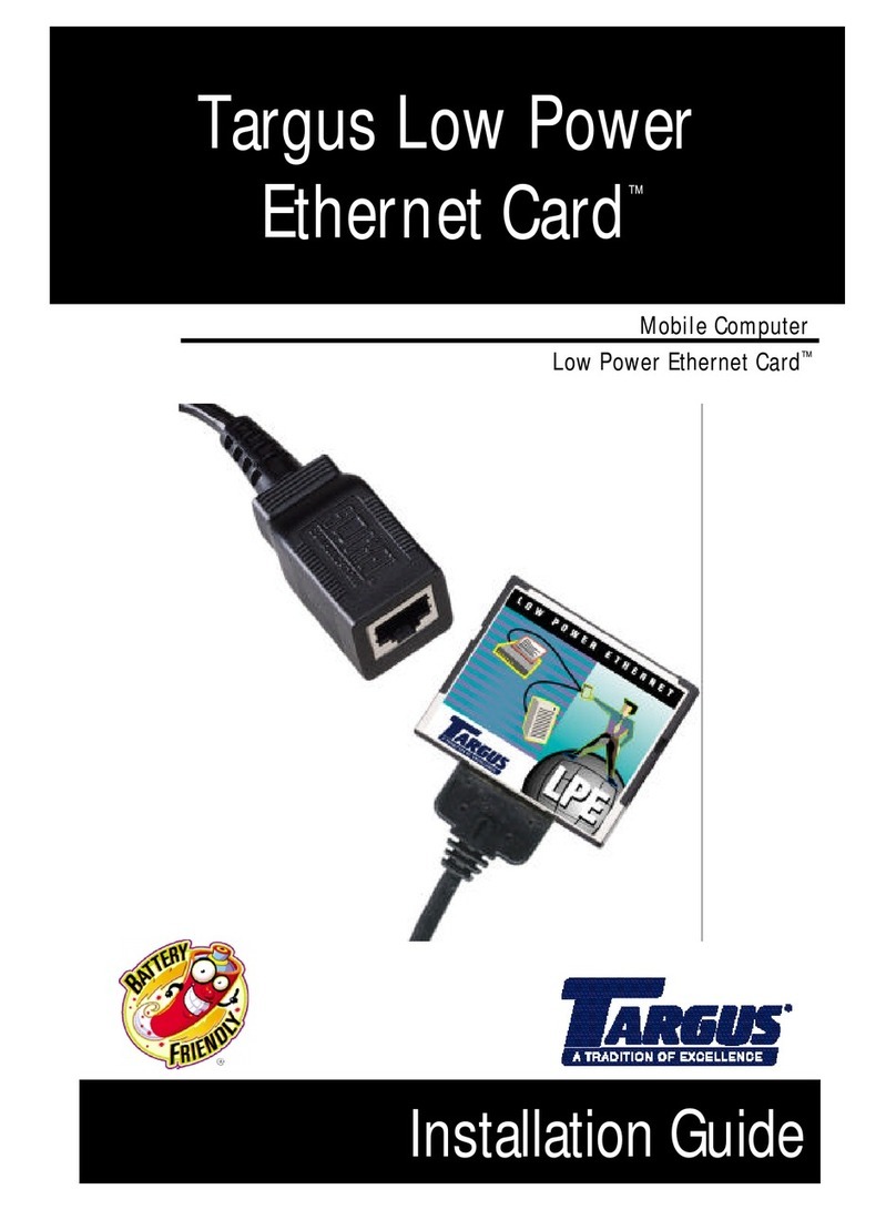 Targus PA610U Manuel utilisateur