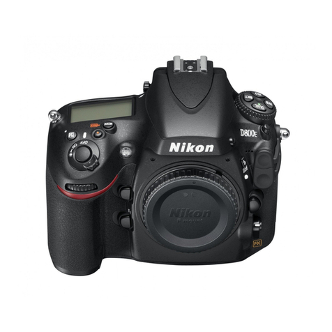Nikon D800E Manuel utilisateur