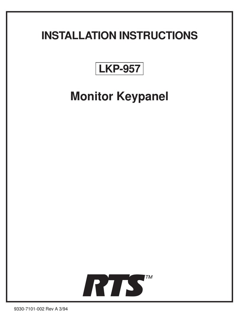 RTS LKP-957 Manuel utilisateur