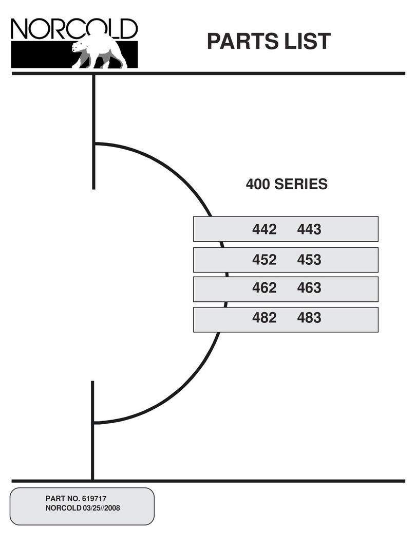 Norcold 442 Manuel utilisateur