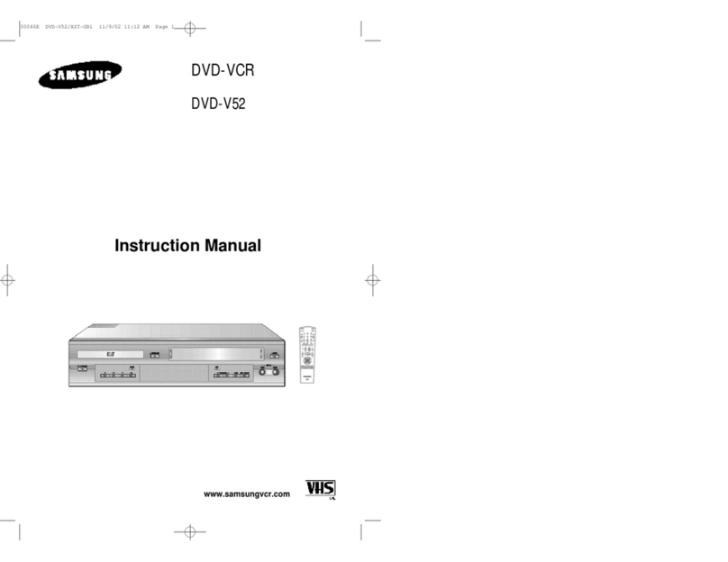 Samsung DVD-V52 Manuel utilisateur