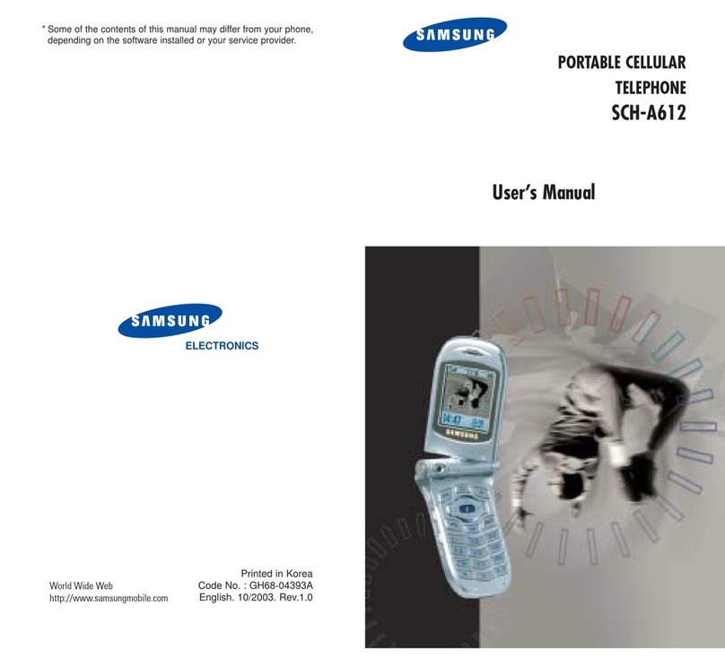 Samsung SCH-A612 Manuel utilisateur