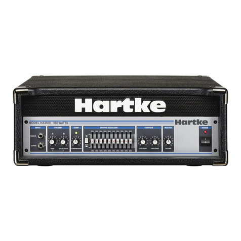 Hartke 5500 Manuel utilisateur
