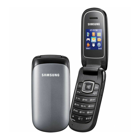 Samsung E1150 Manuel utilisateur