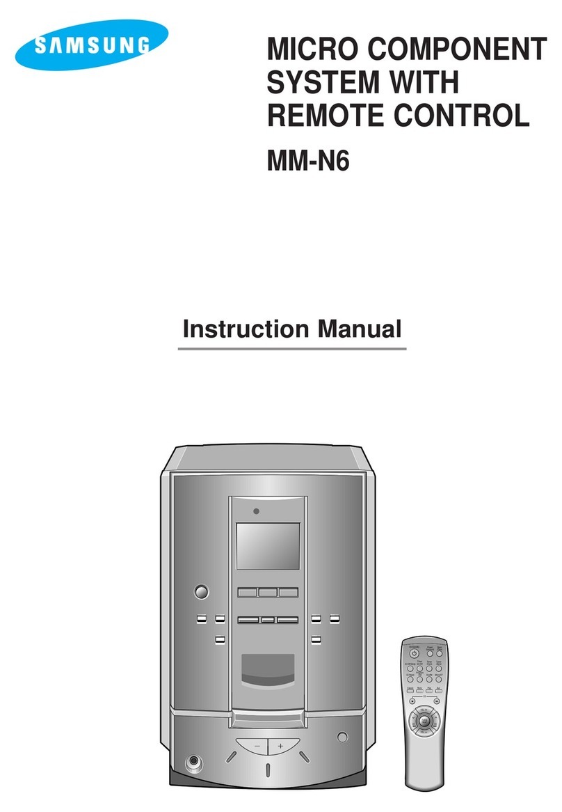 Samsung MM-N6 Manuel utilisateur