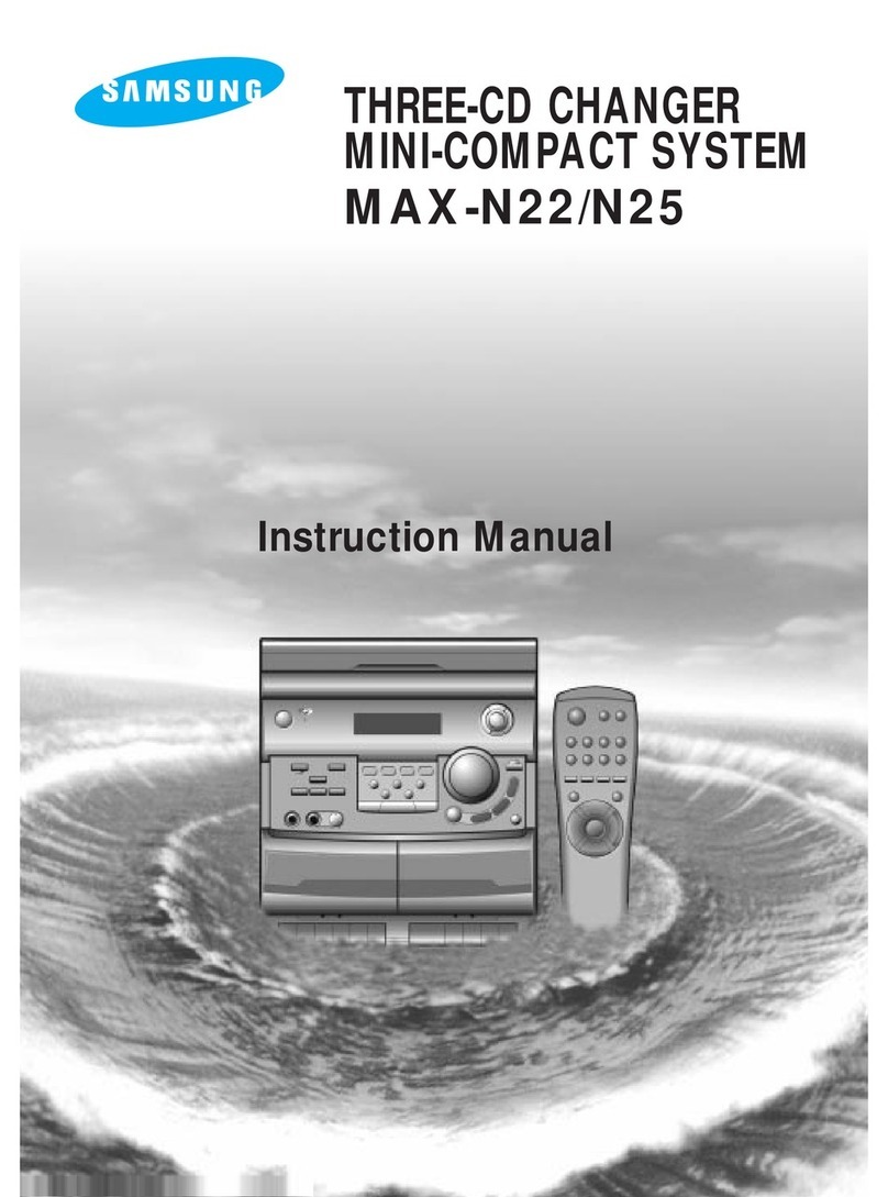 Samsung MAX-N22 Manuel utilisateur