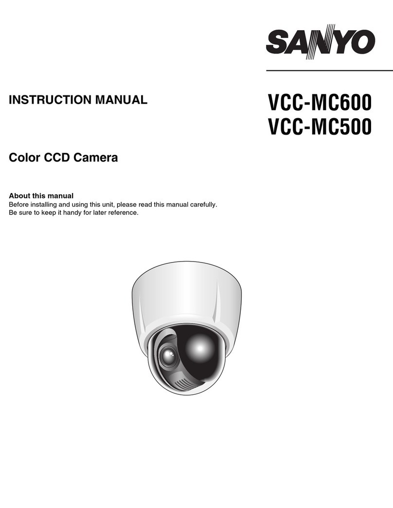 Sanyo VCC-MC500 Manuel utilisateur