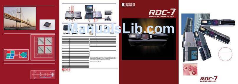 Ricoh RDC-7 Manuel utilisateur