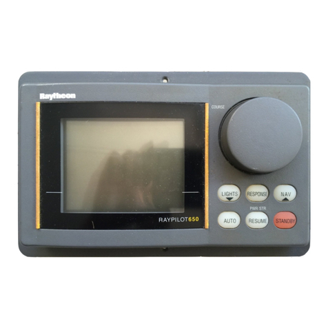 Raymarine RayPilot 650 Manuel utilisateur Raymarine RayPilot 650 Manuel utilisateur
