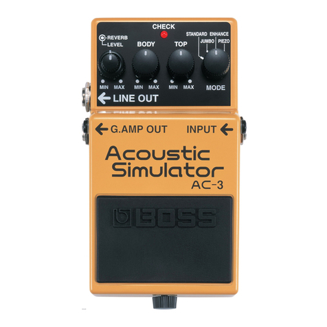 BOSSCO AC-3 Manuel utilisateur