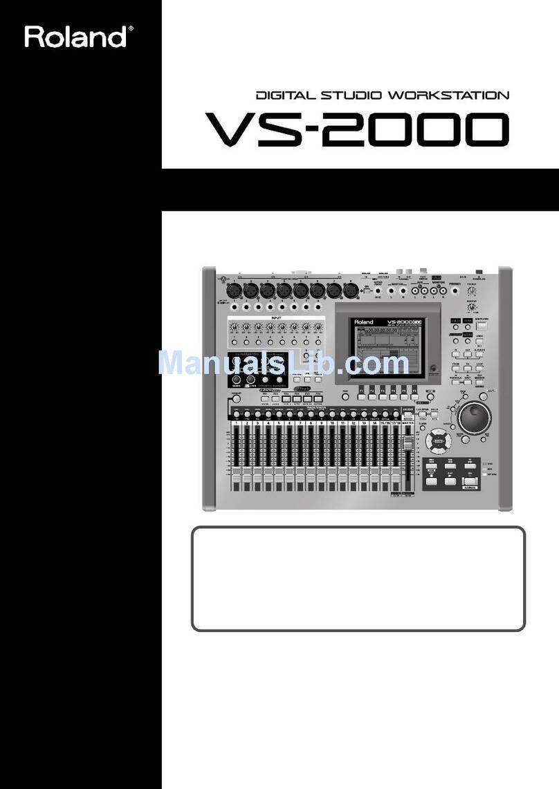 Roland VS-2000 Manuel utilisateur