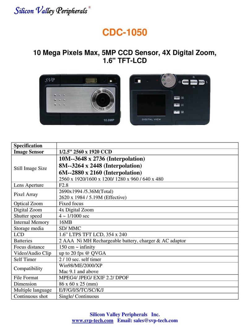 SVP CDC-1050 Manuel utilisateur