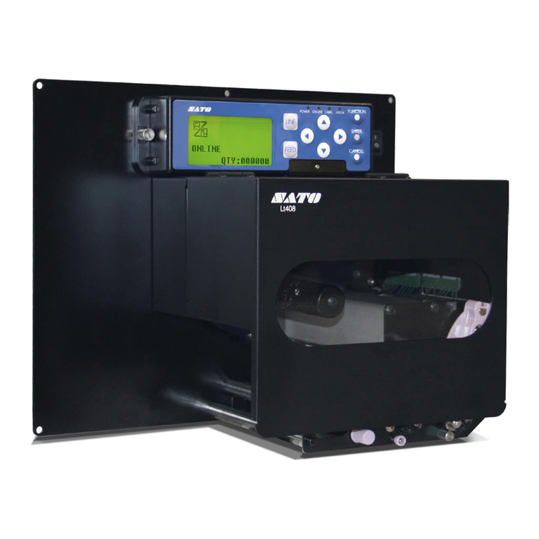 SATO LT408 Manuel utilisateur