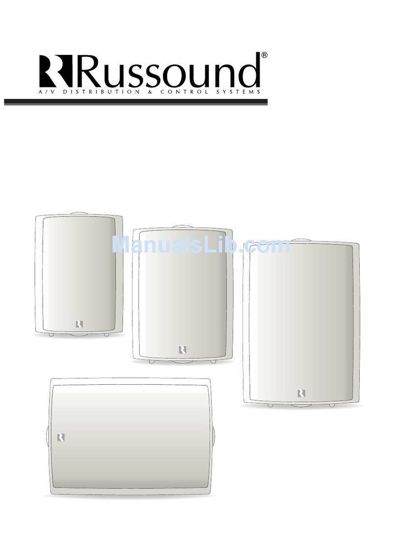 Russound OB Solo W Manuel utilisateur