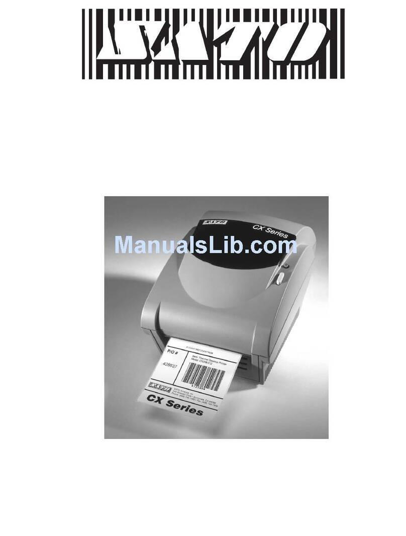 SATO CX208 Mode d'emploi