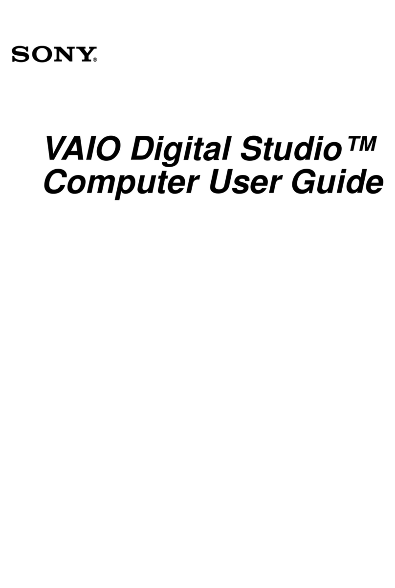 Sony VAIO PCV-RX670 Manuel utilisateur